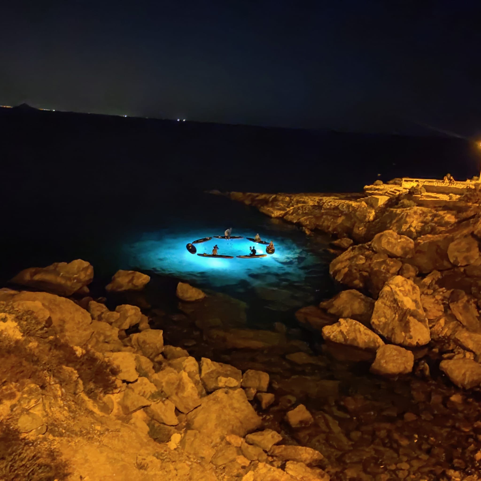 Kayak nocturno
